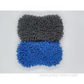 Chenille Sponge Mitt Microfiber brush,chenille sponge glove